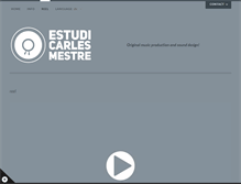Tablet Screenshot of estudicarlesmestre.com